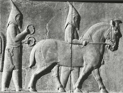 Szkíta harcosok – dombormű, Persepolis